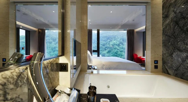 Люкс с видом на горы The Tango Hotel Taipei Jiantan