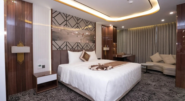 Двухместный номер Deluxe Cửa Đông Luxury Hotel