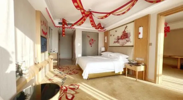 Люкс Deluxe Vienna International Hotel (Hohhot East High-speed Railway Station)