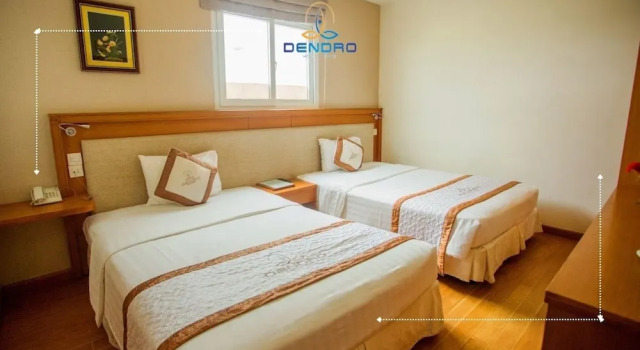 Номер Deluxe с видом на город Dendro beachfront Hotel