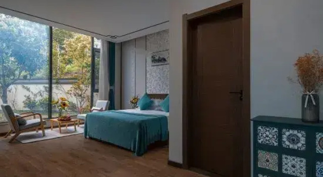 Люкс с 2 комнатами Tengchong Qianxun Wenquan Courtyard Homestay