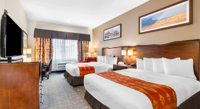 Четырёхместный номер Standard Best Western Rocky Mountain Lodge