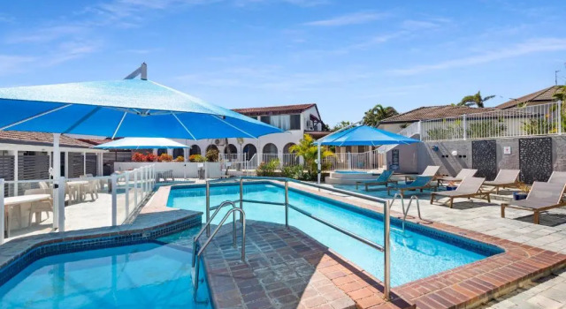 Апартаменты с 2 комнатами с видом на бассейн Don Pancho Beach Resort