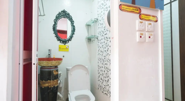 Кровать в общем номере The Cultural Crashpad