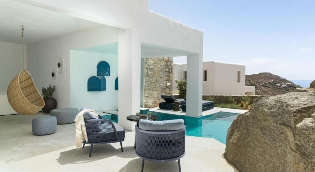 Вилла с видом на море LYO II Boutique Suites Mykonos
