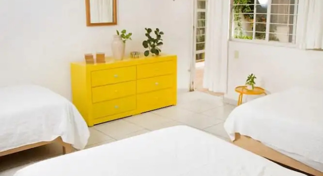 Семейный номер Standard с видом на внутренний двор Casa Canario Hostel