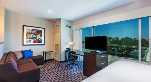 Студия с видом на город Residence Inn by Marriott Austin Northwest/The Domain Area