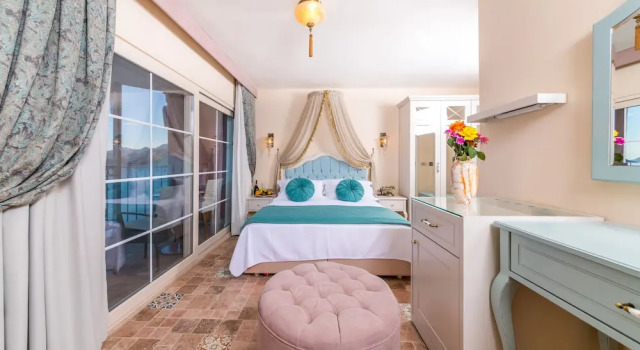 Номер Standard с балконом и с видом на море Kahveci Alibey Hotel