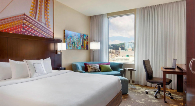 Двухместный номер Standard Courtyard by Marriott Portland City Center