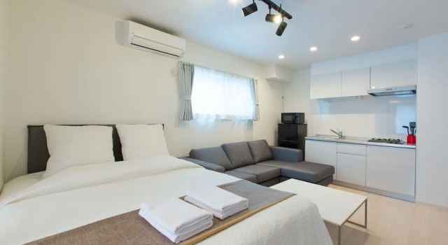 Апартаменты c 1 комнатой с балконом Grandouce Momodani