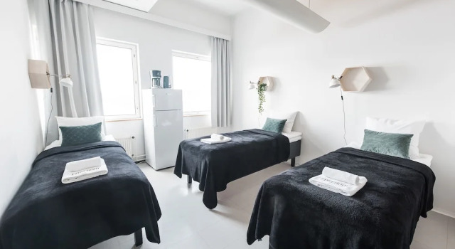 Трёхместный номер Standard Forenom Hostel Helsinki Kutomotie