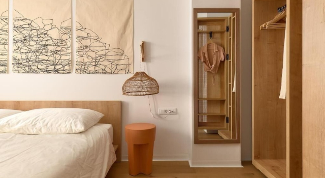 Апартаменты Deluxe с 2 комнатами с балконом и с видом на город Manere Stay