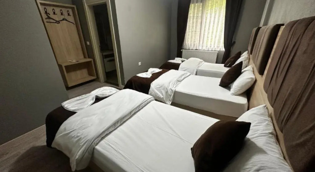 Трёхместный номер Standard с балконом AYDER PUGARİ OTEL & River Suite