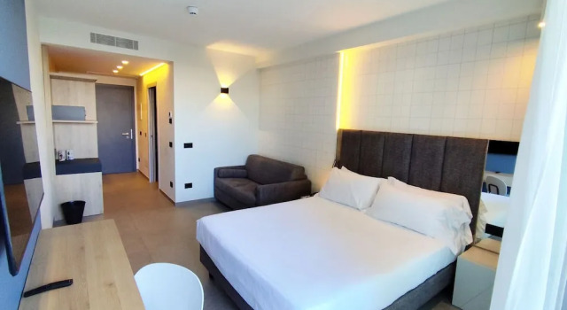 Номер Deluxe с балконом Hotel Sporting Riccione