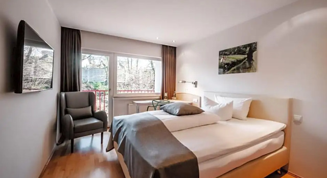 Номер Economy Landidyll Hotel Restaurant Weidenbrück & SPA