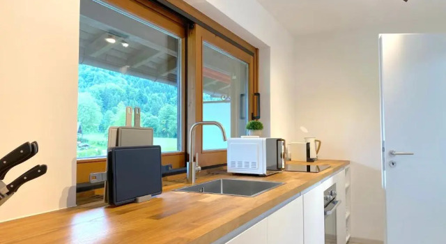 Апартаменты Großzügige Ferienwohnung am Tegernsee mit Südbalkon und Wallbergblick