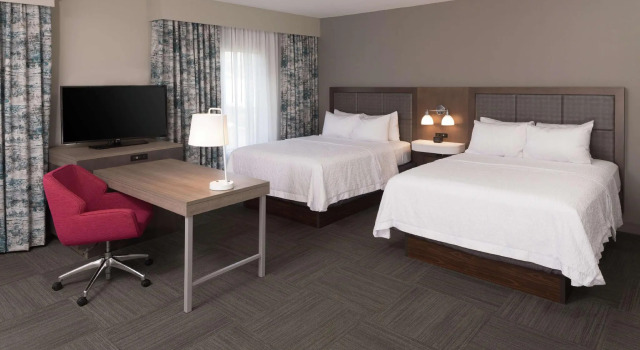 Четырёхместный люкс Hampton Inn & Suites Asheville Biltmore Area