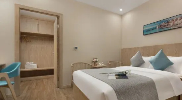 Семейный люкс с 2 комнатами Xibeilai Hotel (Jianshe Third Road Subway Station of Hangzhou Olympic Sports Expo City)