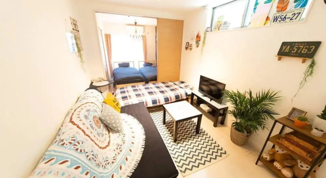 Двухместный люкс L-style Hanazonocho Apartment A