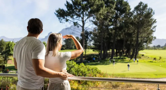 Люкс c 1 комнатой с видом на поле для гольфа Pearl Valley Hotel