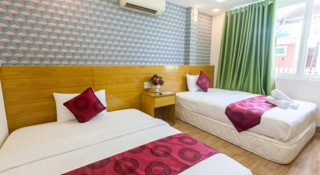 Четырёхместный номер Deluxe Ailen Garden 2 Hotel
