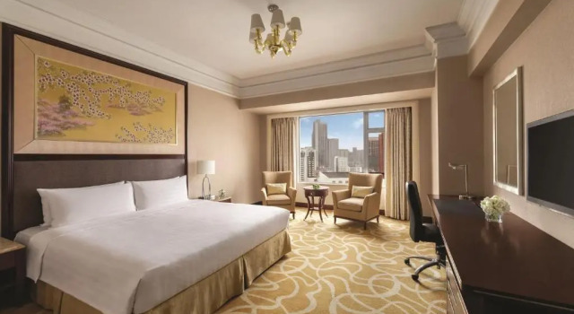 Двухместный Horizon Club номер Shangri-La Wuhan