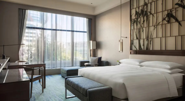 Двухместный номер Deluxe Beijing Marriott Hotel Changping