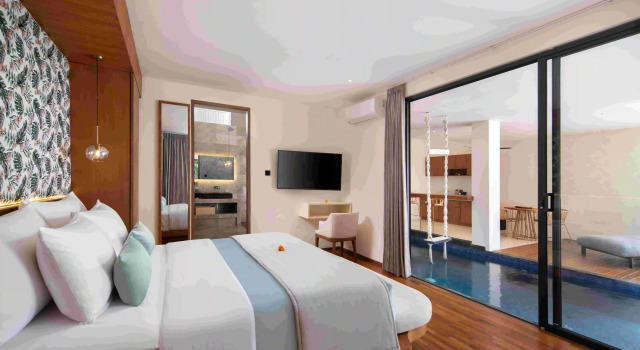 Вилла Grand c 1 комнатой Ayona Beach Villa Canggu by iNi Vie Hospitality
