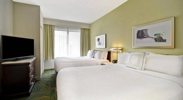 Четырёхместный номер Standard SpringHill Suites by Marriott Baltimore BWI Airport