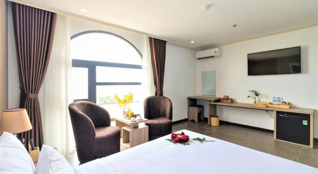 Двухместный номер Deluxe с видом на город Pearl Beach Hotel Quy Nhon