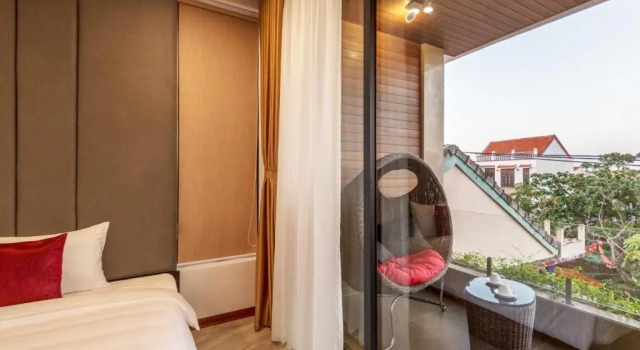Семейный люкс с балконом Khong Cam Garden Villas