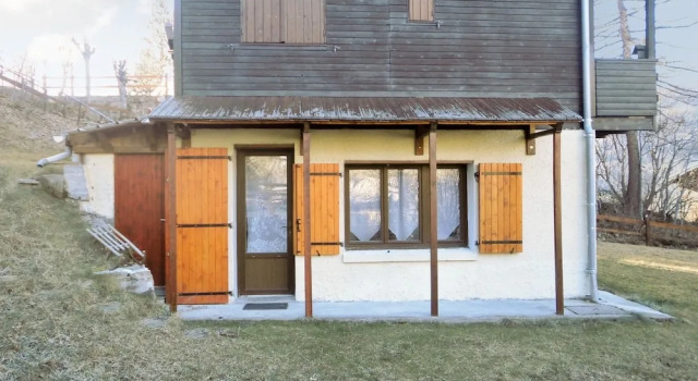 Chalet With one Bedroom in Allos, With Wonderful Mountain View, Furnis, Забронировать Шале Виллы Алло, рядом с Горнолыжный подъемник Кло Бертран, Вилла