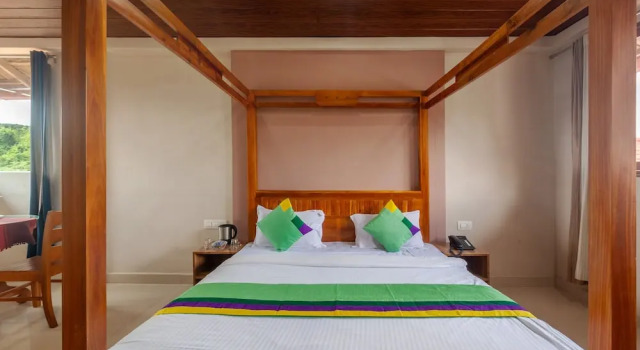 Номер Deluxe Treebo Vrindavan, 3 Km From Madikeri Fort