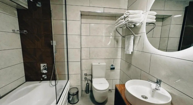 O podwyższonym standardzie pokój Bademi Hotel