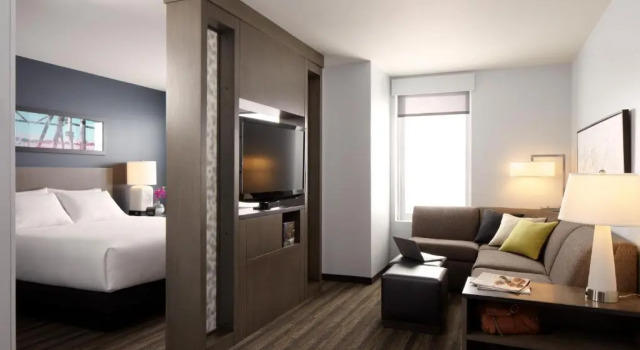 Студия Kitchen Сьют Hyatt House LA - University Medical Center