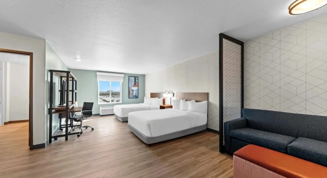Czteroosobowy suite Everhome Suites Waco