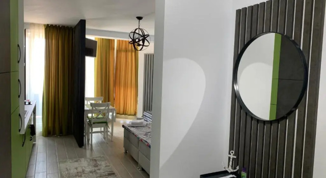 Студия с видом на море Black Sea View Studio & Spa & Pools Mamaia Nord