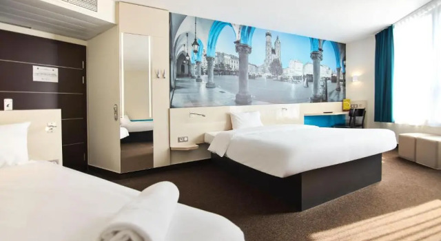 Трёхместный номер Standard B&B HOTEL Krakow Centrum