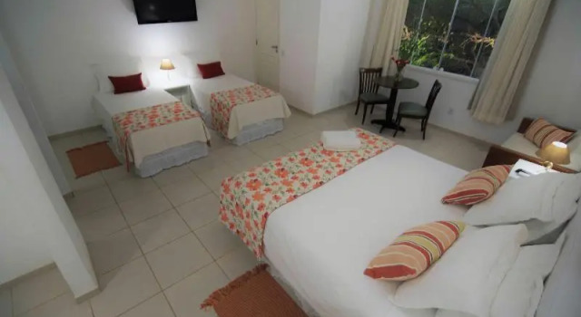 Семейный номер Comfort с балконом Hotel Miratlantico Búzios