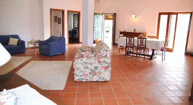 Вилла с 4 комнатами с видом на сад Villa Il Casolare Country House With Pool on Sperlonga's Hill