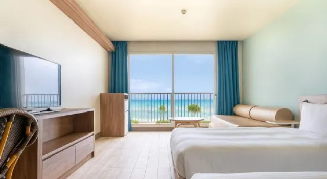 Camera doppia Standard con vista sull'oceano EN RESORT Kumejima EEF Beach Hotel