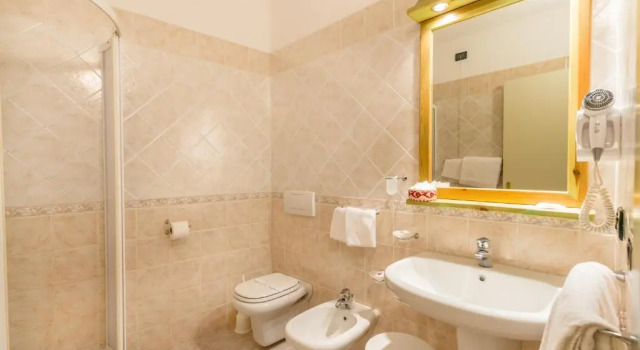 Трёхместный номер с видом на море Hotel Rosa dei Venti