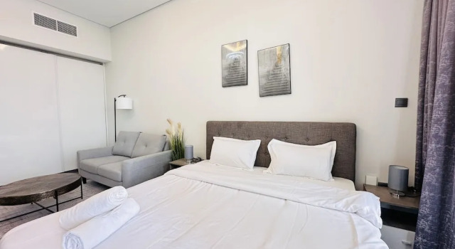 Luxury Studio Apartments Business Bay With Balcony and Free parking by Belvilla, Забронировать Апартаменты/квартира Даунтаун Дубай , рядом с Дубайский аквариум