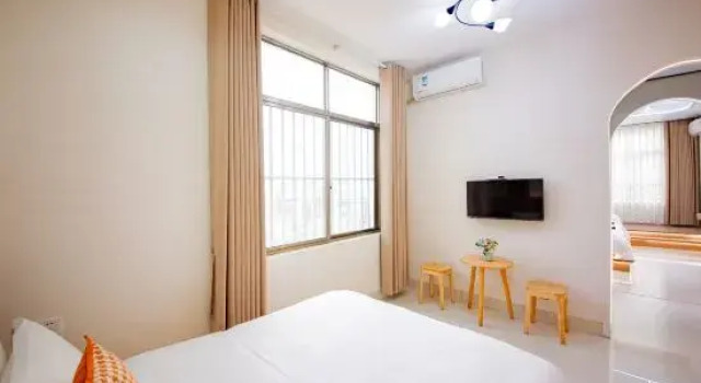 Кровать в общем номере Q+ Haiyuan Zhijia Hotel