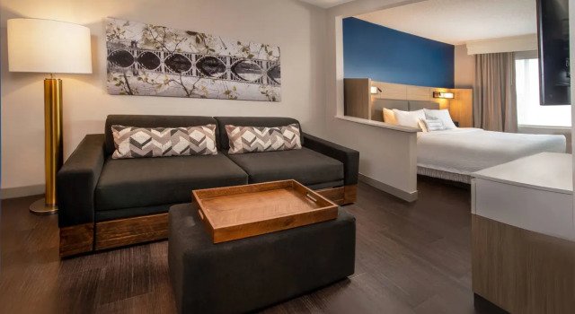 Двухместный люкс SpringHill Suites by Marriott Herndon Reston