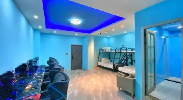 Кровать в общем номере Chenzhou Aite E-sports Themed Hotel