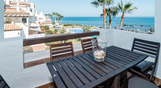 Апартаменты с 2 комнатами с балконом PL - Beachfront Seaview Aptm Playa de la Lucera