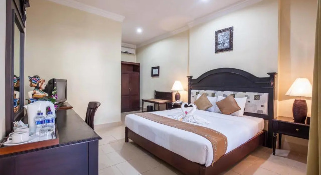 Трёхместный номер Standard Vila Shanti Beach Hotel