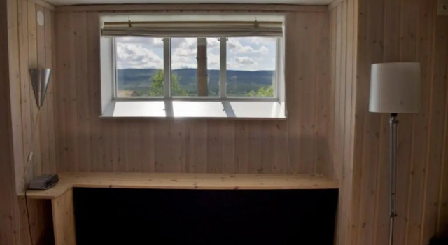 Студия с красивым видом из окна Prästgården i Funäsdalen