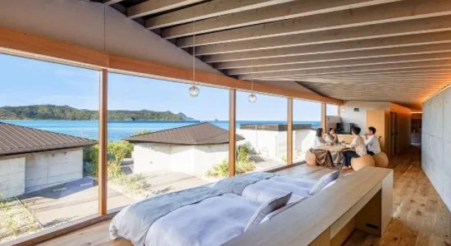 Люкс с видом на океан Denpaku The Beachfront MIJORA